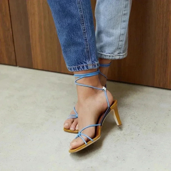 Malone Souliers Leather Sandals - Picture 1 of 9